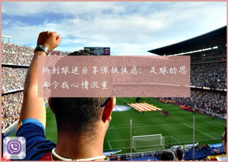 热刺球迷分享保级焦虑：足球的思考令我心情沉重